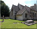 NE corner of St Michael and All Angels in Eastington