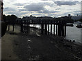 TQ3180 : Jetty on the Thames, King's Reach by Stephen Craven