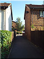 Footpath from Daneville Road into Allendale Close, Camberwell