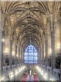 SJ8398 : Vaulted Ceiling, Reading Room at John Rylands Library, Manchester by David Dixon