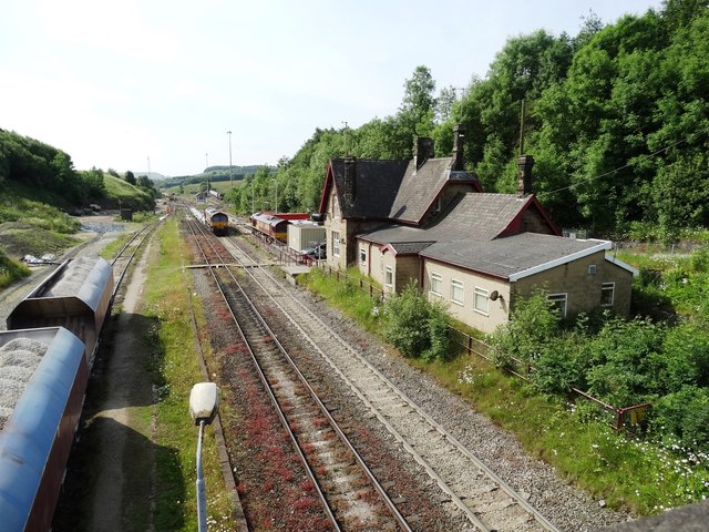 Peak Forest Railway Station © Neil Theasby :: Geograph Britain and Ireland