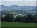 Field and countryside views near Cefn Bach