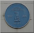 NX9717 : Carlisle Spedding plaque, Irish Street by Jim Osley