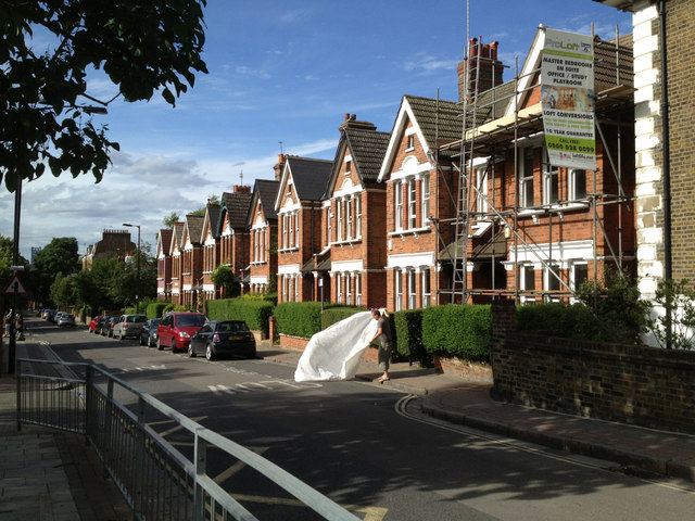 Terrace of paired houses, nos 69-79a Grove Lane, Camberwell