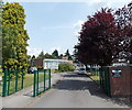 School entrance from Innage Lane, Bridgnorth