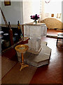 TM3577 : Font of St.Mary's Church by Geographer