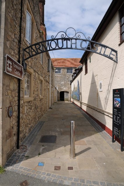 Entrance to Yarmouth Castle