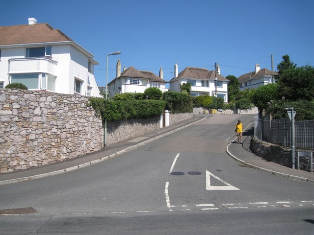 South end of Inverteign, west Teignmouth