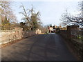 Former railway bridge in Dymock