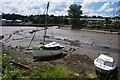 Beached boats in Truro