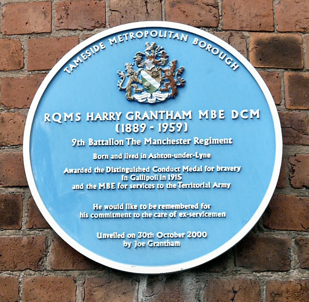 Blue plaque: Harry Grantham © Gerald England :: Geograph Britain and ...