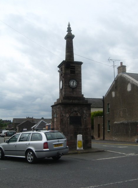 Memorial Clock Tower at Brough