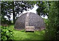 SO3656 : The Bottle Dome, Westonbury Mill by Des Blenkinsopp