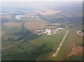 Sywell Aerodrome and Sywell Reservoir: aerial 2014