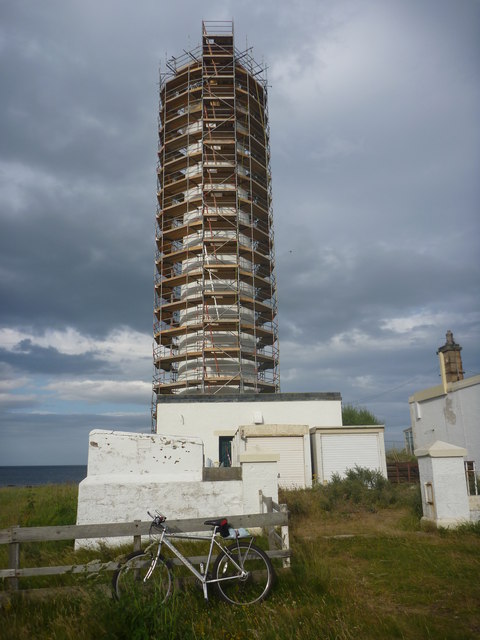 Coastal East Lothian : Barns Ness Lighthouse