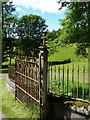 Anchor on the gatepost