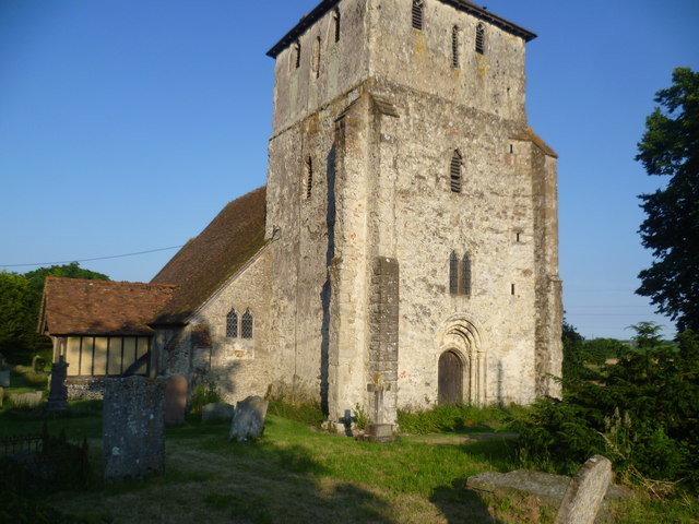 The west tower of St Paul's Church, Ruckinge