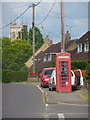 Marnhull: telephone box in New Street