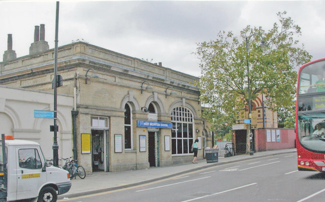 West Brompton Station entrance Ben Brooksbank cc by sa 2.0