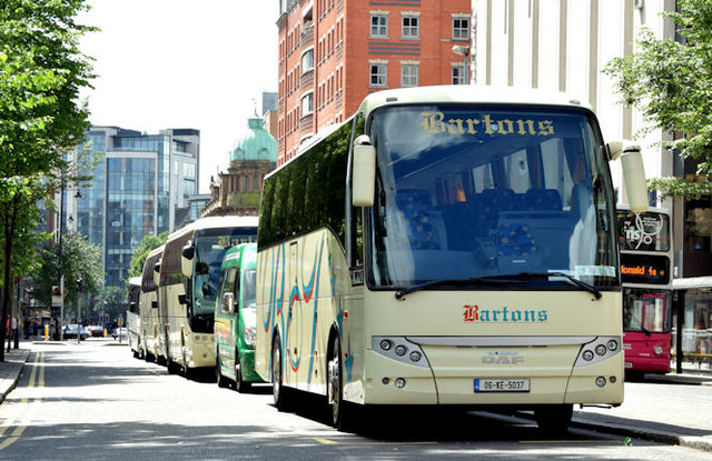 Bartons coach, Belfast (July 2014)