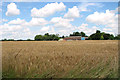 Dutch barn by Old Boyland Hall