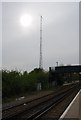 Telecom mast, Edenbridge Station