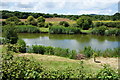 Fishing pond in the Hayle valley