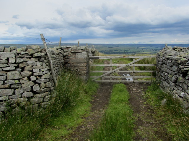 Gate on Flout Moor