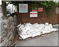 Free sandbags for domestic use only, Dartmouth