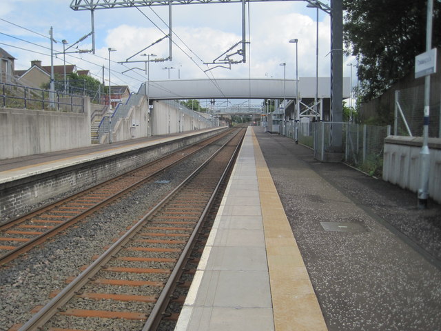 Caldercruix railway station, Lanarkshire