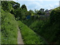 Public footpath to Lubbesthorpe Bridle Road