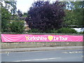 Tour de France banner at The Mustard Pot, Chapel Allerton