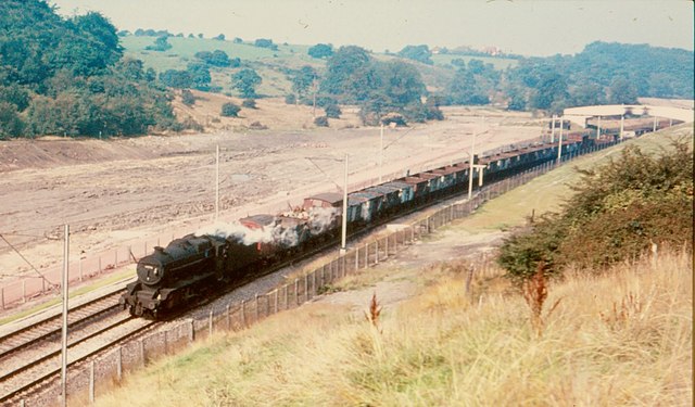 Steam train in Bathpool Park