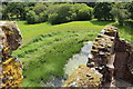 Caerlaverock Castle Moat