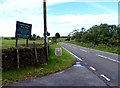 Darley Road from the entrance to Highfield House Farm Shop