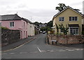 Western end of Weston Road, Totnes