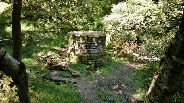 Inspection shaft in Blackley Clough