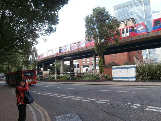 Public transport, Marsh Wall, London