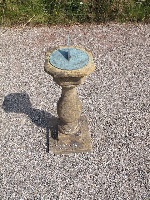 Powderham Castle, sundial