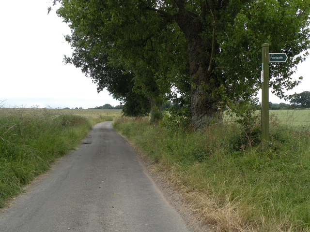 Bull's Road near Hemingstone