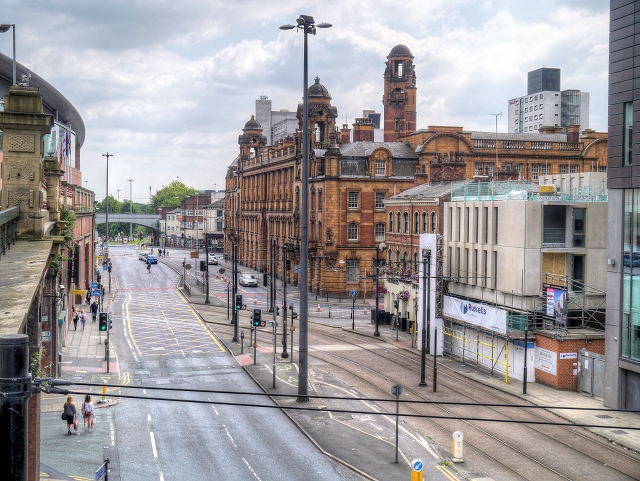 London Road and the Old Fire Station © David Dixon cc-by-sa/2.0 ...