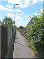 The Borders Abbeys Way in the suburbs of Kelso