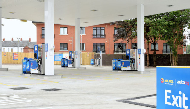 New petrol station, Holywood Road, Belfast - July 2014(1)