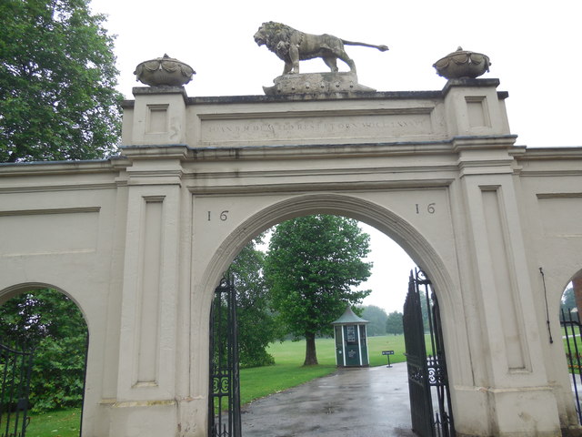 Entrance to Audley End grounds