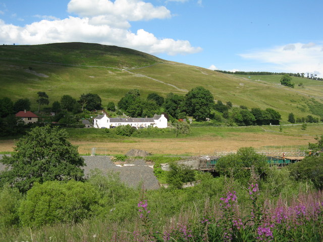 Galabank, from across the valley