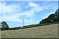 SX8364 : Pylon northeast of Battleford Copse by Robin Stott