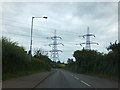 Pylons north-east of Coldfair Green