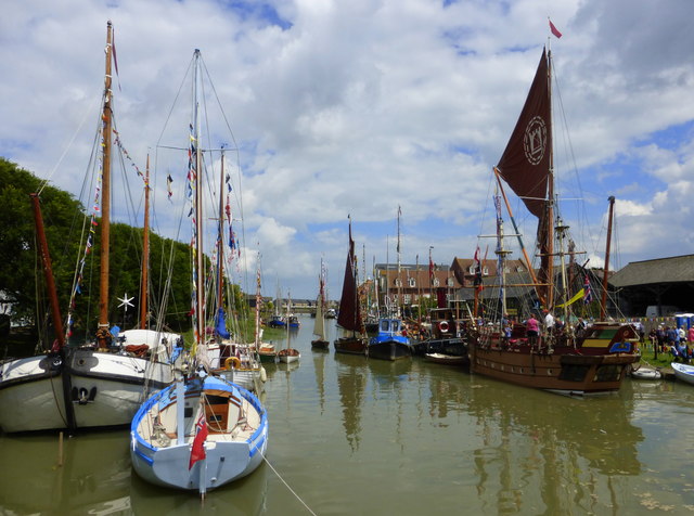 The Nautical Festival, 2014, Faversham Creek