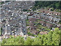 Looking down on Cwmcarn from the Forest Drive