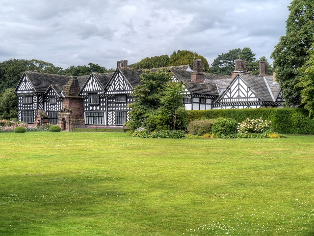 Speke Hall from the South Lawn